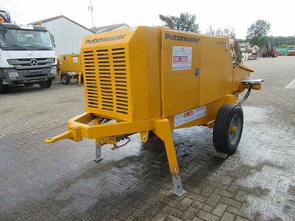 2014 PUTZMEISTER BSA 1005 DC- concrete pump.