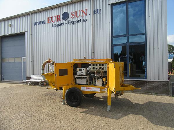 2014 PUTZMEISTER BSA 1005 DC- concrete pump.