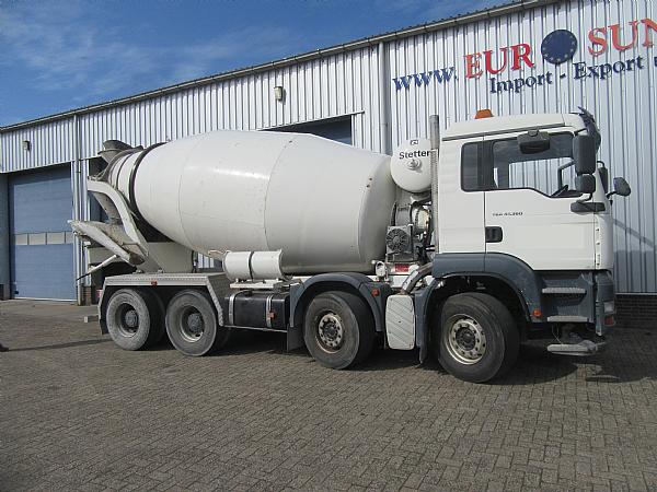 Concrete mixer truck