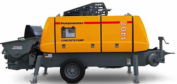 2016 PUTZMEISTER BSA 1407 D4- concrete pump.