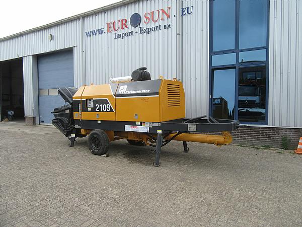 2014 PUTZMEISTER BSA 2109 HD- concrete pump.