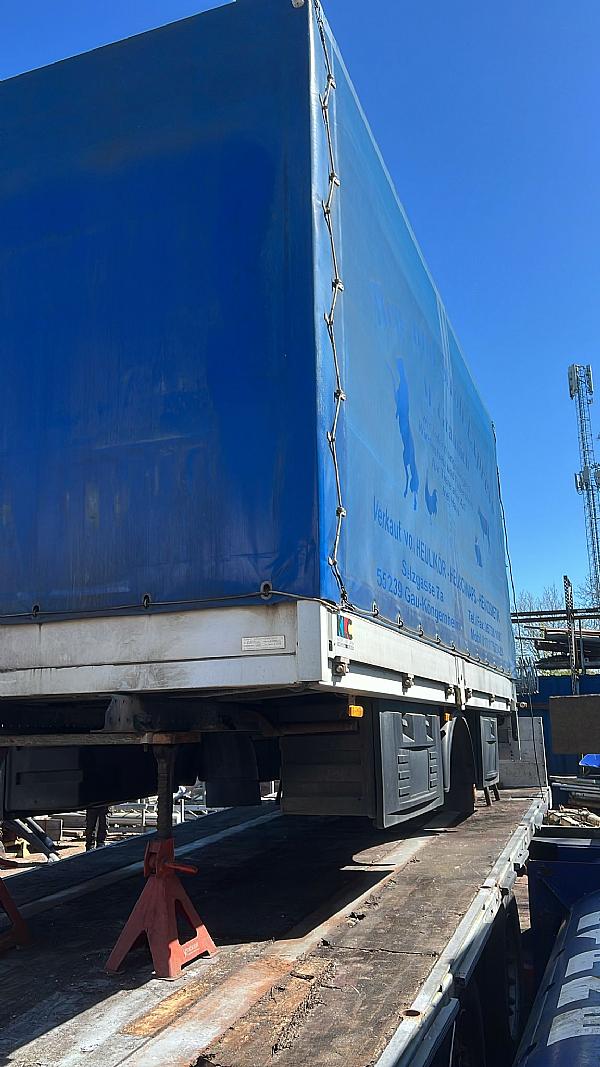 Huif Gesloten aluminium  truck back