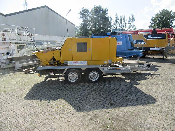 2014 PUTZMEISTER BSA 1005 DC- On 2021 trailer