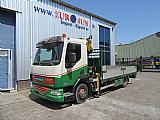 DAF FA LF 45.160  & HIAB crane.